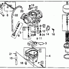 CM250C Carburetor 82