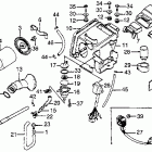 CB125S Air cleaner @ battery