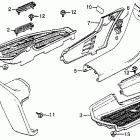 NX50M Leg shield @ frame cover