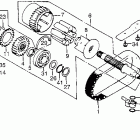 CB750C Основной вал
