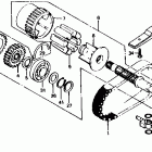 CB750F Основной вал