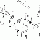 XR500R Shift drum @ shift fork 81-82