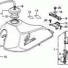 XL500R Xl500r fuel tank 82