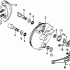 XL500R Xl500r front brake panel 82