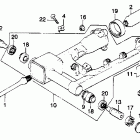 GL1100I Swingarm @ propeller shaft