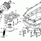 CB750C Oil filter @ oil pan