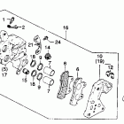 GL1100I Front brake caliper 82