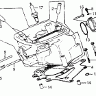CX500TC Правая головка цилиндров