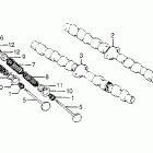 CB900F Распредвал и клапана