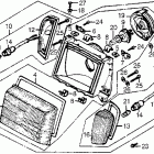 CX500TC Front combination light