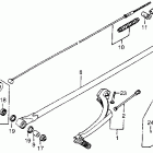 CR250R Gearshift pedal @ brake pedal @ kick starter arm 82
