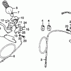XR250R Handle lever @ switches  @ calbes