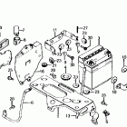 CX500C Cx500c side cover @ battery