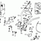 CB650SC Руль и панель переднего номера