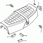 CB125S Сидение