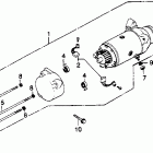 GL1100I Стартер электрический
