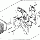 NX50M Фонарь задний