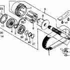 CB750K Основной вал