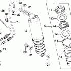 GL1100I Задний амортизатор