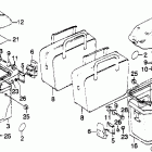 GL1100I Боковые кофры