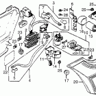 CB750C Side cover @ rectifier