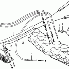 CBX Oil hose @ cable