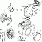 CT70 Крышка головки цилиндров