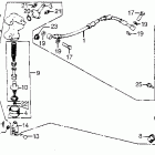 CB900F Задний торм цилиндр