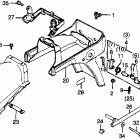 GL500I Заднее крыло