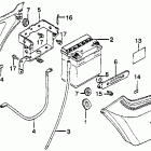 GL500I Side cover @ battery