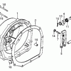 CB750C Кожух сцепления