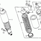 CB750C Rear shock absorber 81-82