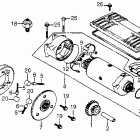 CB750C Стартер электрический