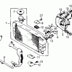 CX500TC Radiator @ cooling fan