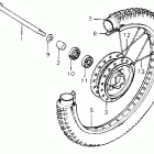 XL80S Front wheel 80-82