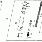 CB125S Передняя вилка