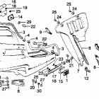GL1100I Обтекатель