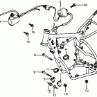 CR125R Frame @ ignition coil 82