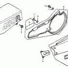 CR480R Seat @ side cover 82