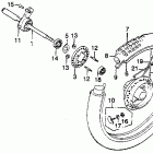 XR250R Переднее колесо
