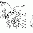 CB750K Left crankcase cover  @ spark advancer