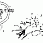CX500TC Control levers @ cables  @ switches
