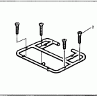 CB750F Trunk mount 81-82