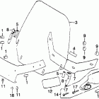 GL1100I Ветровое стекло