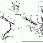 CB650SC Главный тормозной цилиндр - передний