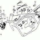 CB750C Wire harness @ ignition  @ coil
