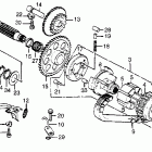 CB650SC Основной вал
