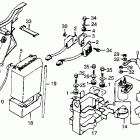 CB650SC Right side cover @ battery
