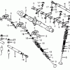 CB650SC Распредвал и клапана