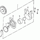 XR250R Масляный насос